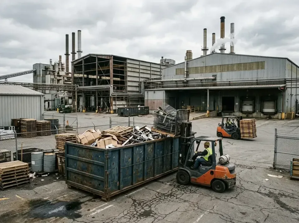 industrial-factory-scrap-conta-003 — frequently asked questions, Cheap Roll-off Dumpster Rentals in Williston, FL